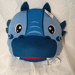 Comfort Bay Blue Squishy Pillow for Kids